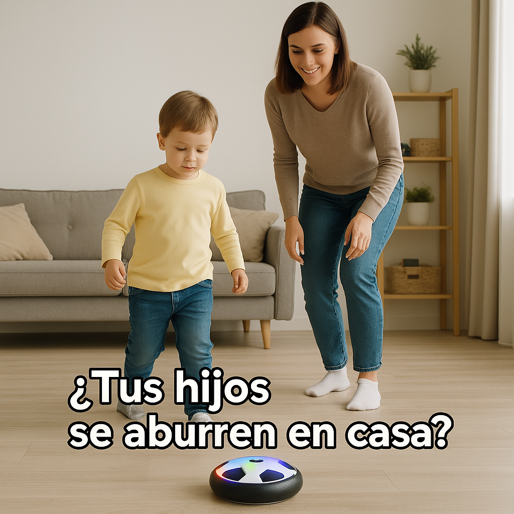 Pelota Plana De Fútbol Flotante Led